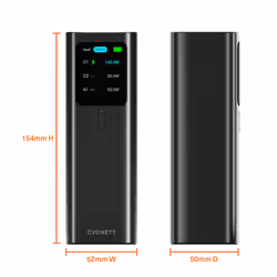 Cygnett CY5381PBCHE banque d'alimentation électrique Lithium-Ion (Li-Ion) 27000 mAh Noir - Vue supplémentaire 2