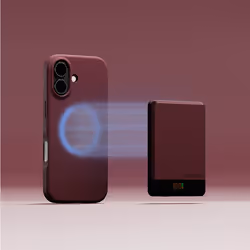 Cygnett MagSlim 5000 mAh Recharge sans fil Couleur cerise - Vue supplémentaire 4