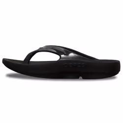 OOFOS OOlala Thongs Femelle 7 Noir