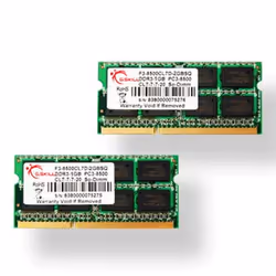 G.Skill 8GB DDR3-1066 SQ, 8 Go, 2 x 4 Go, DDR3, 1066 MHz, 204-pin SO-DIMM