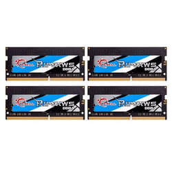 G.Skill RipJaws Series SO-DIMM 32 Go (2 x 16 Go) DDR4 2666 MHz CL19 - Kit Dual Channel 2 barrettes de RAM SO-DIMM PC4-21300 -