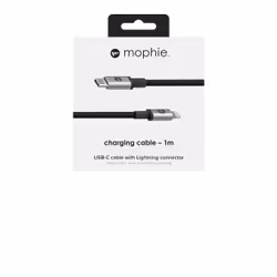 mophie 409903202 câble Lightning 1 m Noir