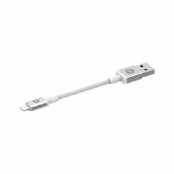 mophie 409903217, 0,09 m, Lightning, USB A, Mâle, Mâle, Blanc