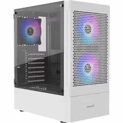 Boîtier - GAMDIAS - Talos E3 Mesh - Blanc - Tour Moyen ATX - 3 Ventilateurs ARGB Intégrés