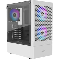 Boîtier - GAMDIAS - Talos E3 Mesh - Blanc - Tour Moyen ATX - 3 Ventilateurs ARGB Intégrés