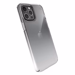 Speck Presidio Perfect Clear, Housse, Apple, iPhone 12 Pro Max, Noir, Gris, Blanc