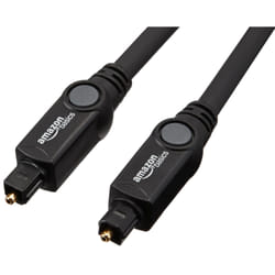AmazonBasics 7GSW câble audio 1,8 m TOSLINK Noir
