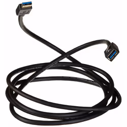 AmazonBasics 15M8, 2 m, USB A, USB A, USB 3.2 Gen 1 (3.1 Gen 1), 4800 Mbit/s, Noir