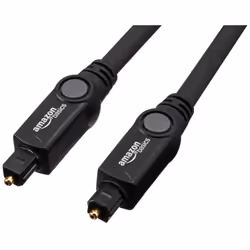 AmazonBasics HL-003143, TOSLINK, Mâle, TOSLINK, Mâle, 3 m, Noir