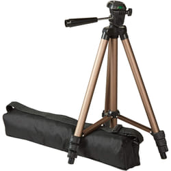 AmazonBasics WT3130T+WT3111H trépied Caméras numériques 3 pieds Noir, Marron