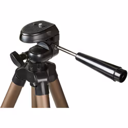 AmazonBasics WT3130T+WT3111H trépied Caméras numériques 3 pieds Noir, Marron