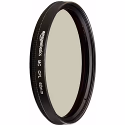AmazonBasics CF02-NMC16-62, 6,2 cm, Filtre de caméra polarisant circulaire, 1 pièce(s)