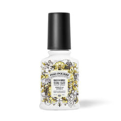 Poo~Pourri Original Citrus Pulvérisateur de rafraichissement d'air Noir, Blanc, Jaune Citron 59 ml