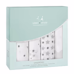 aden + anais Classic swaddles gigoteuse Gris, Blanc