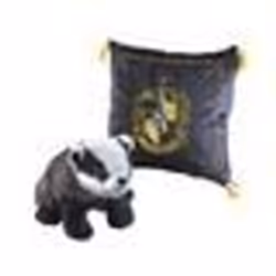 Peluche et coussin de la Maison de Poufsouffle - Harry Potter - Plush - 34 x 34 x 10 cm