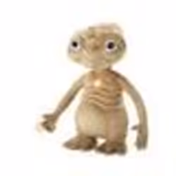 Peluche interactive - NOBLE COLLECTION - E.T. lextra-terrestre - 35 cm - Blanc - Tissu