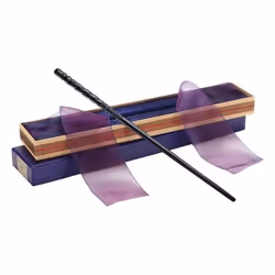 Réplique de Baguette - NOBLE COLLECTION - Ginny Weasley - 36 cm - Boîte Ollivanders - Violet