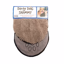 D.GS Pet Products 849670006369, Chien, Serviette de bain, Gris, Microfibre, Lavage en machine, 1 pièce(s)