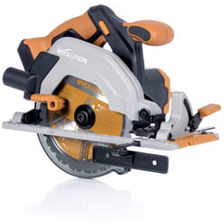 Scie circulaire sans fil 165mm Evolution R165CCS-Li avec Lame multi-matériaux tct sans batterie ni chargeur