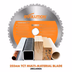 Evolution Power Tools R255 SMS+ 2500 tr/min 2000 W - Vue supplémentaire 2