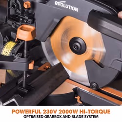 Evolution Power Tools R255 SMS+ 2500 tr/min 2000 W - Vue supplémentaire 5