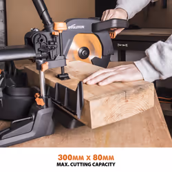 Evolution Power Tools R255 SMS+ 2500 tr/min 2000 W - Vue supplémentaire 6