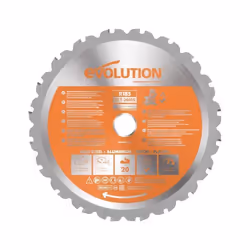 Evolution Lame multi-materiaux 185mm Pour Scies à Onglet