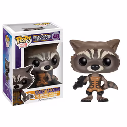 FUNKO Pop! Marvel: Guardians of the Galaxy - Rocket, Figurine à collectionner, Bandes dessinées