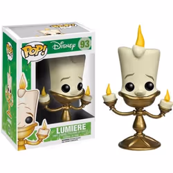 FUNKO Figure POP! Disney - Lumiere, Figurine à collectionner, Film et série TV