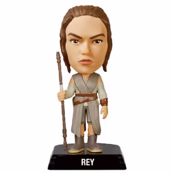 FUNKO Statua Bobble Head Star Wars-Rey, Figurine à collectionner, Film et série TV