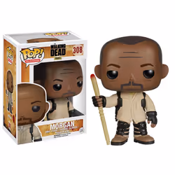 FUNKO Pop! TV: The Walking Dead - Morgan, Figurine à collectionner, Film et série TV
