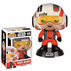 FUNKO Figure POP! Star Wars-Nien Numb (X-Wing), Figurine à collectionner, Film et série TV