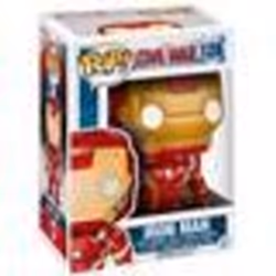 Figurine Funko Pop! Marvel Civil War : Iron Man - FUNKO - Pop! Vinyl Bobble Head - Rouge - Enfant - Extérieur