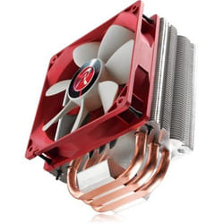 RAIJINTEK Themis Processeur Refroidisseur 12 cm Cuivre, Métallique, Rouge