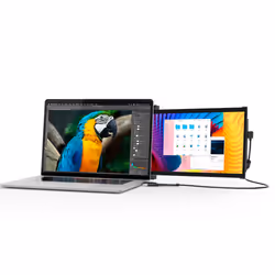 Mobile Pixels DUEX Plus, 33,8 cm (13.3"), 1920 x 1080 pixels, Full HD, LCD, Gris