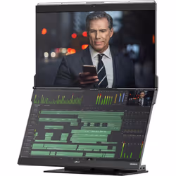 Mobile Pixels Geminos, 61 cm (24"), 1920 x 1080 pixels, Quad HD, Noir