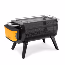 BioLite FirePit +, Bois de chauffage, Noir, Orange, Rectangle, 4 pieds, 686 mm, 330 mm