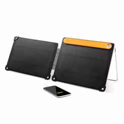 BioLite SolarPanel 10+, 10 W, Silicium monocristallin, Noir, Orange, IPX4, USB Type-A, 257 mm