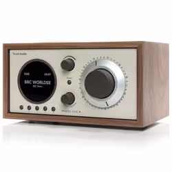 Tivoli Audio Model One+ Personnel Analogique et numérique Beige, Argent, Noyer