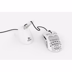 Glorious PC Gaming Race Mouse Bungee, Support de souris, Caoutchouc, 63 mm, 88 mm, 265 g, Blanc