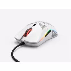 Glorious PC Gaming Race Model O-, Droitier, Optique, USB Type-A, 3200 DPI, Blanc