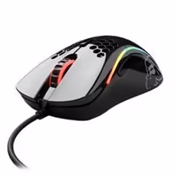 Glorious PC Gaming Race Model D, Droitier, Optique, USB Type-A, 12000 DPI, 1 ms, Noir