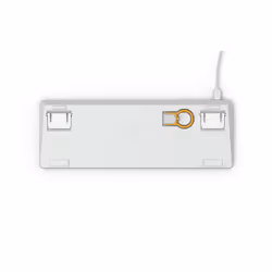 Glorious PC Gaming Race GMMK clavier USB QWERTY US International Argent, Blanc - Vue supplémentaire 4