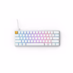 Glorious PC Gaming Race GMMK clavier USB QWERTY US International Argent, Blanc - Vue supplémentaire 6