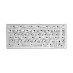 Glorious PC Gaming Race GMMK Pro, Clavier barebone, Aluminium, 332 mm, 135 mm, 1,5 kg, Argent