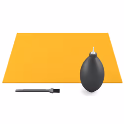 Glorious Gaming Cleaning Kit, Kit de nettoyage d'équipement électronique, Clavier, Noir, Jaune, 3 pièce(s), Boîte avec croche ...