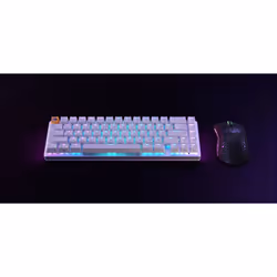 Glorious PC Gaming Race GMMK 2 clavier USB US International Blanc