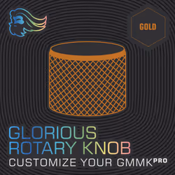 Glorious PC Gaming Race Rotary Knob Bouton de clavier