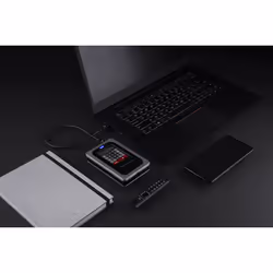 DataLocker DL4 FE disque dur externe 1 To Aluminium, Noir - Vue supplémentaire 7