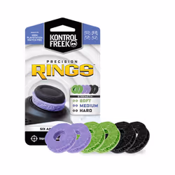 KontrolFreek 4005-MIX, Nintendo Switch, PlayStation 4, PlayStation 5, Xbox One, Noir, Vert, Violet, 4 pièce(s)